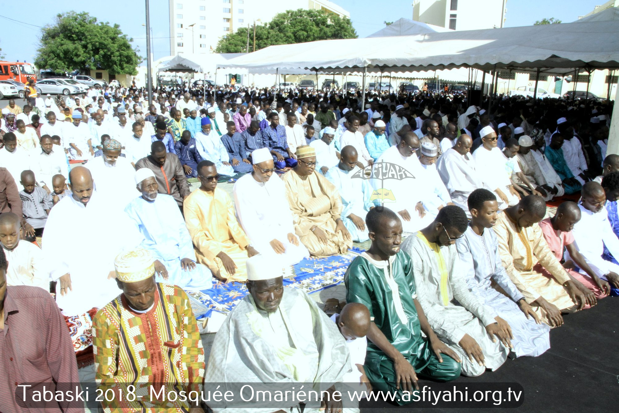 PHOTOS - TABASKI 2018 - Les Images de la Priere de la Tabaski 2018 à la Mosquée Omarienne de Dakar