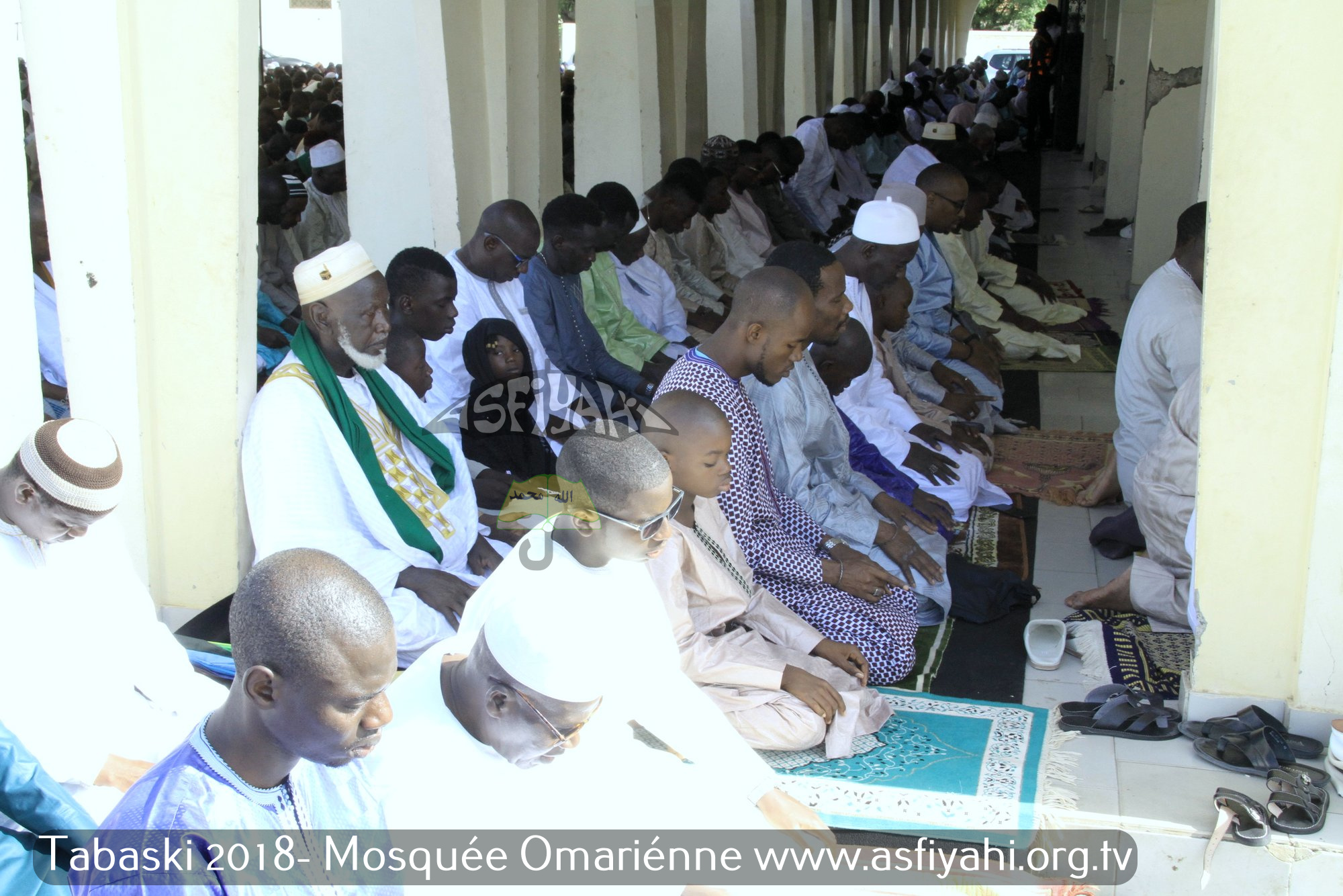 PHOTOS - TABASKI 2018 - Les Images de la Priere de la Tabaski 2018 à la Mosquée Omarienne de Dakar