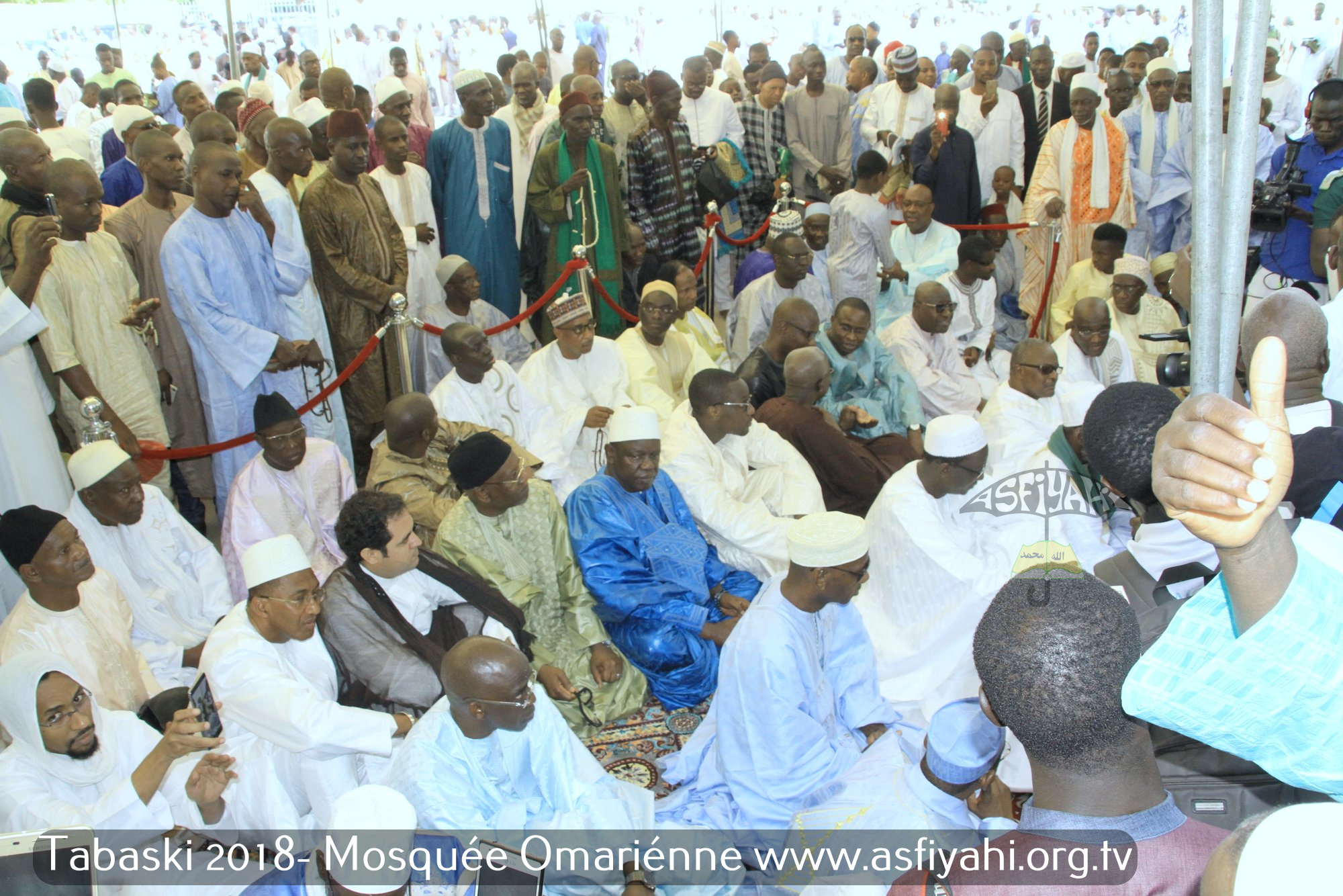 PHOTOS - TABASKI 2018 - Les Images de la Priere de la Tabaski 2018 à la Mosquée Omarienne de Dakar