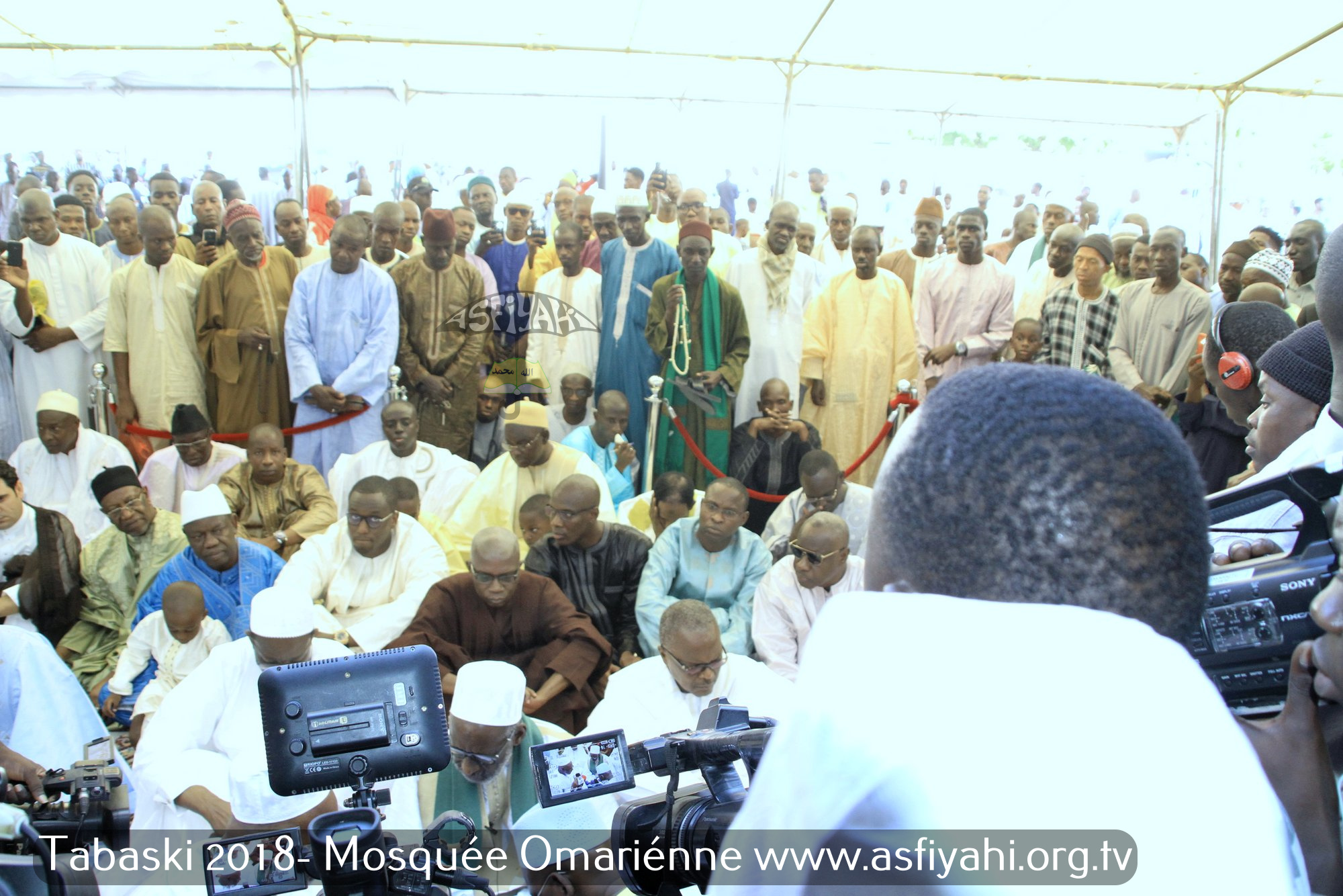 PHOTOS - TABASKI 2018 - Les Images de la Priere de la Tabaski 2018 à la Mosquée Omarienne de Dakar