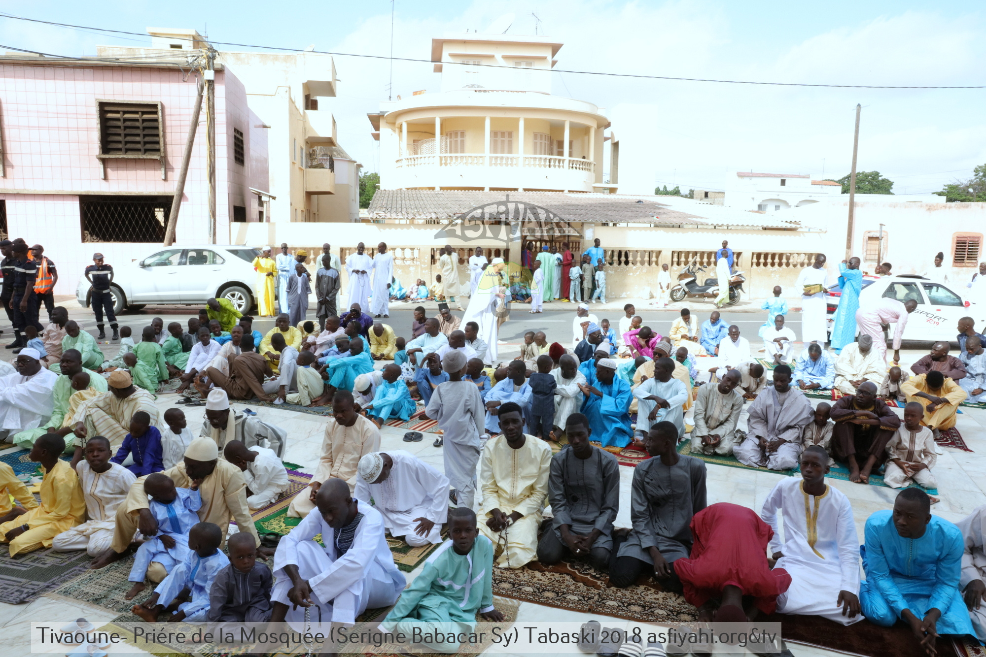 PHOTOS - TABASKI 2018 - Les Images de la Priere à la Mosquée Serigne Babacar Sy (rta)