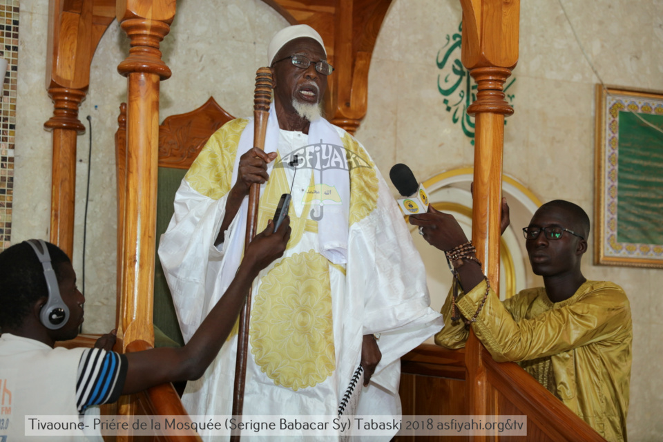 PHOTOS - TABASKI 2018 - Les Images de la Priere à la Mosquée Serigne Babacar Sy (rta)
