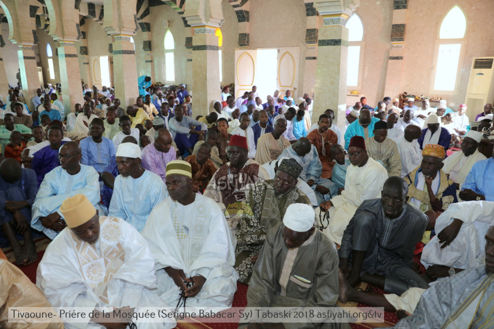 PHOTOS - TABASKI 2018 - Les Images de la Priere à la Mosquée Serigne Babacar Sy (rta)