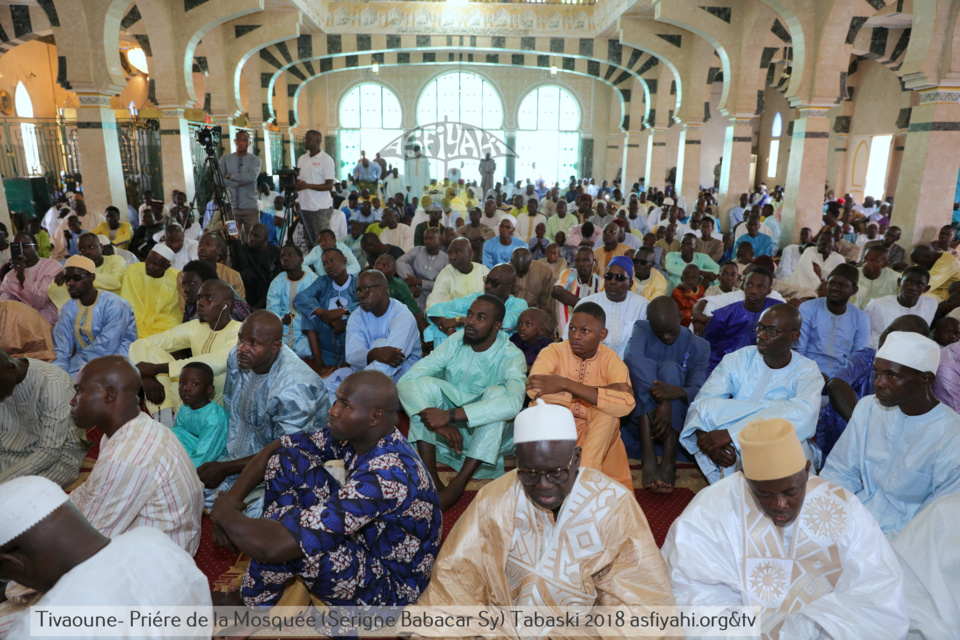 PHOTOS - TABASKI 2018 - Les Images de la Priere à la Mosquée Serigne Babacar Sy (rta)