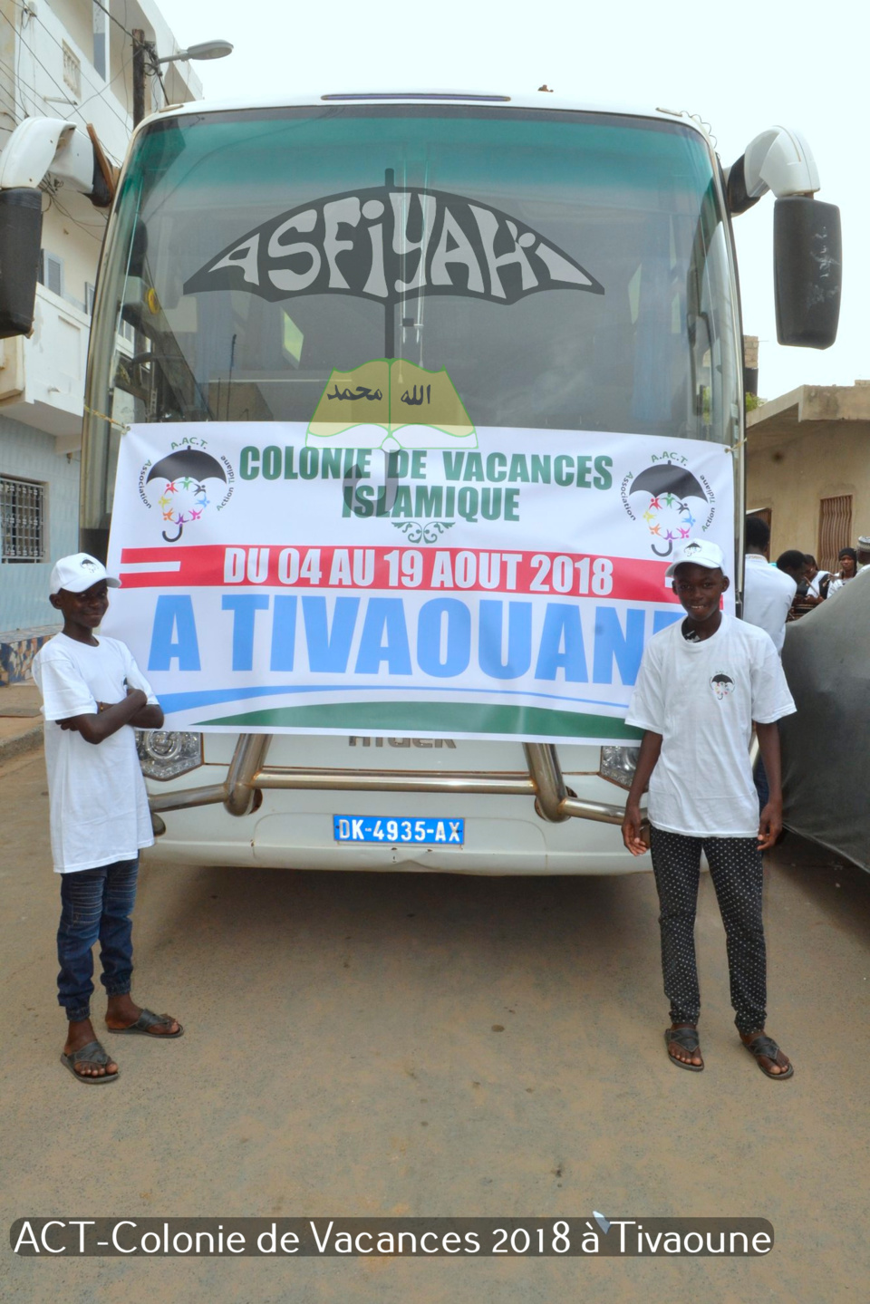 PHOTOS - TIVAOUANE 2018 -  Les Images de la Colonie de Vacances 2018 à Tivaouane de l'association Action Tidiane