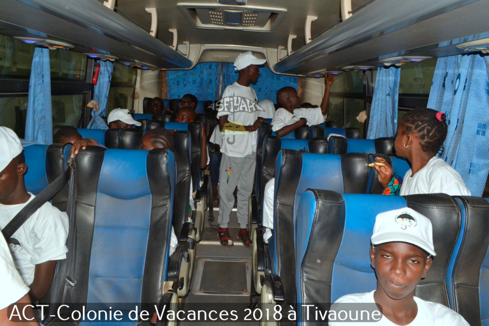 PHOTOS - TIVAOUANE 2018 -  Les Images de la Colonie de Vacances 2018 à Tivaouane de l'association Action Tidiane