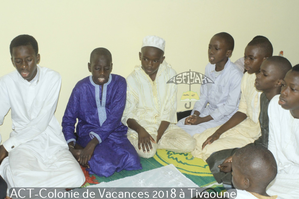 PHOTOS - TIVAOUANE 2018 -  Les Images de la Colonie de Vacances 2018 à Tivaouane de l'association Action Tidiane