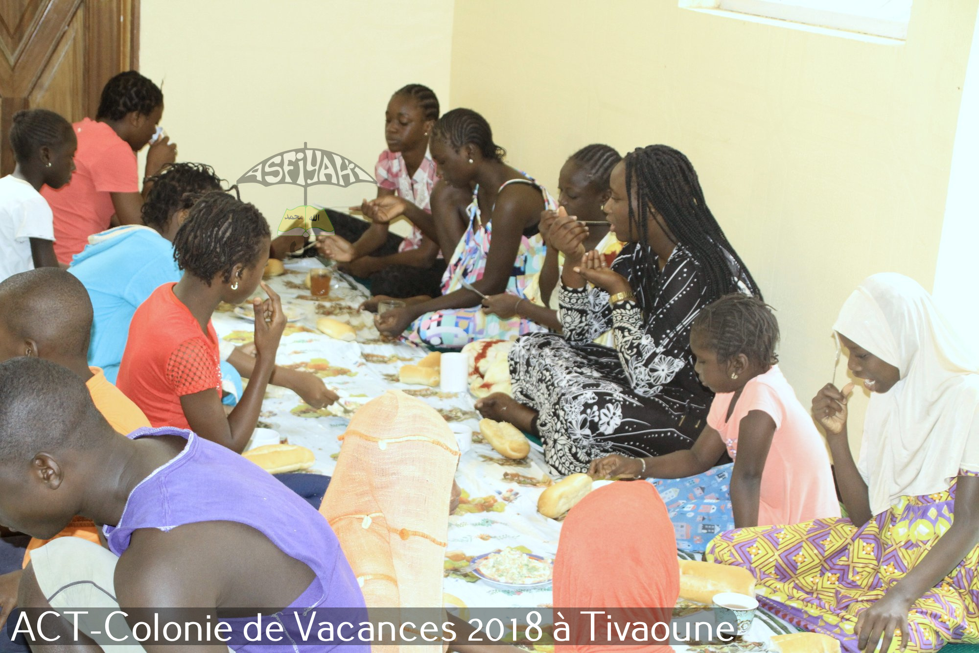 PHOTOS - TIVAOUANE 2018 -  Les Images de la Colonie de Vacances 2018 à Tivaouane de l'association Action Tidiane