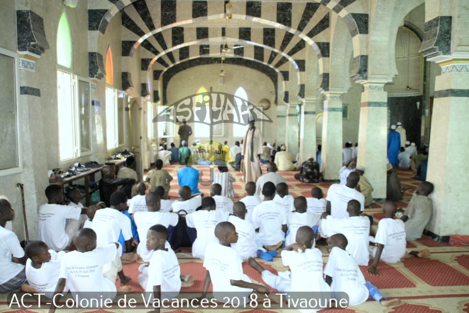 PHOTOS - TIVAOUANE 2018 -  Les Images de la Colonie de Vacances 2018 à Tivaouane de l'association Action Tidiane