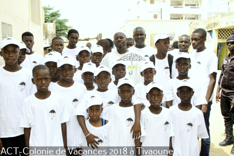 PHOTOS - TIVAOUANE 2018 -  Les Images de la Colonie de Vacances 2018 à Tivaouane de l'association Action Tidiane