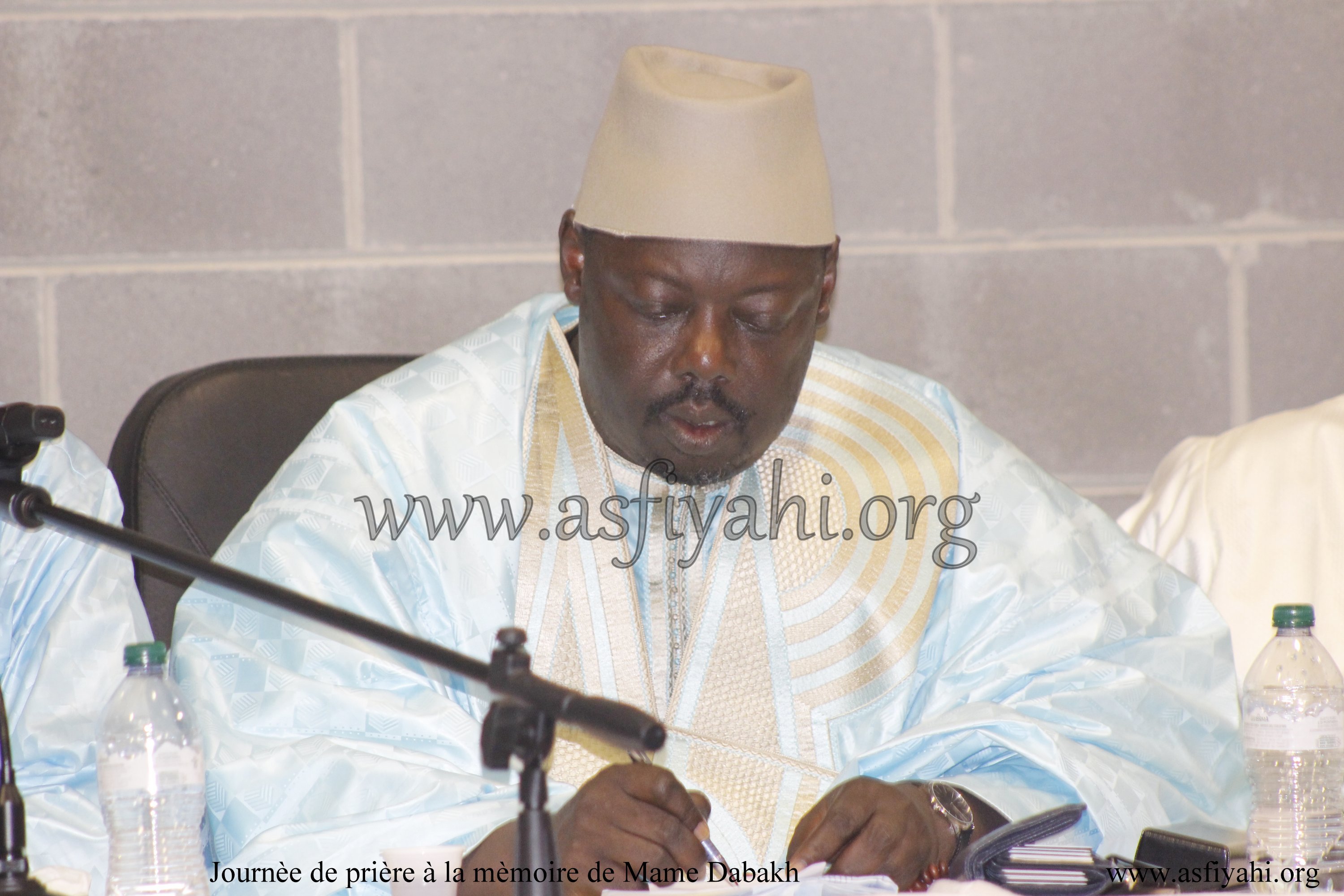 PHOTO - ITALIE - PALAZZOLO SULL'OGLIO : LES IMAGES DE LA JOURNEE DE PRIERE A LA MEMOIRE DE SERIGNE ABDOUL AZIZ SY DABAKH