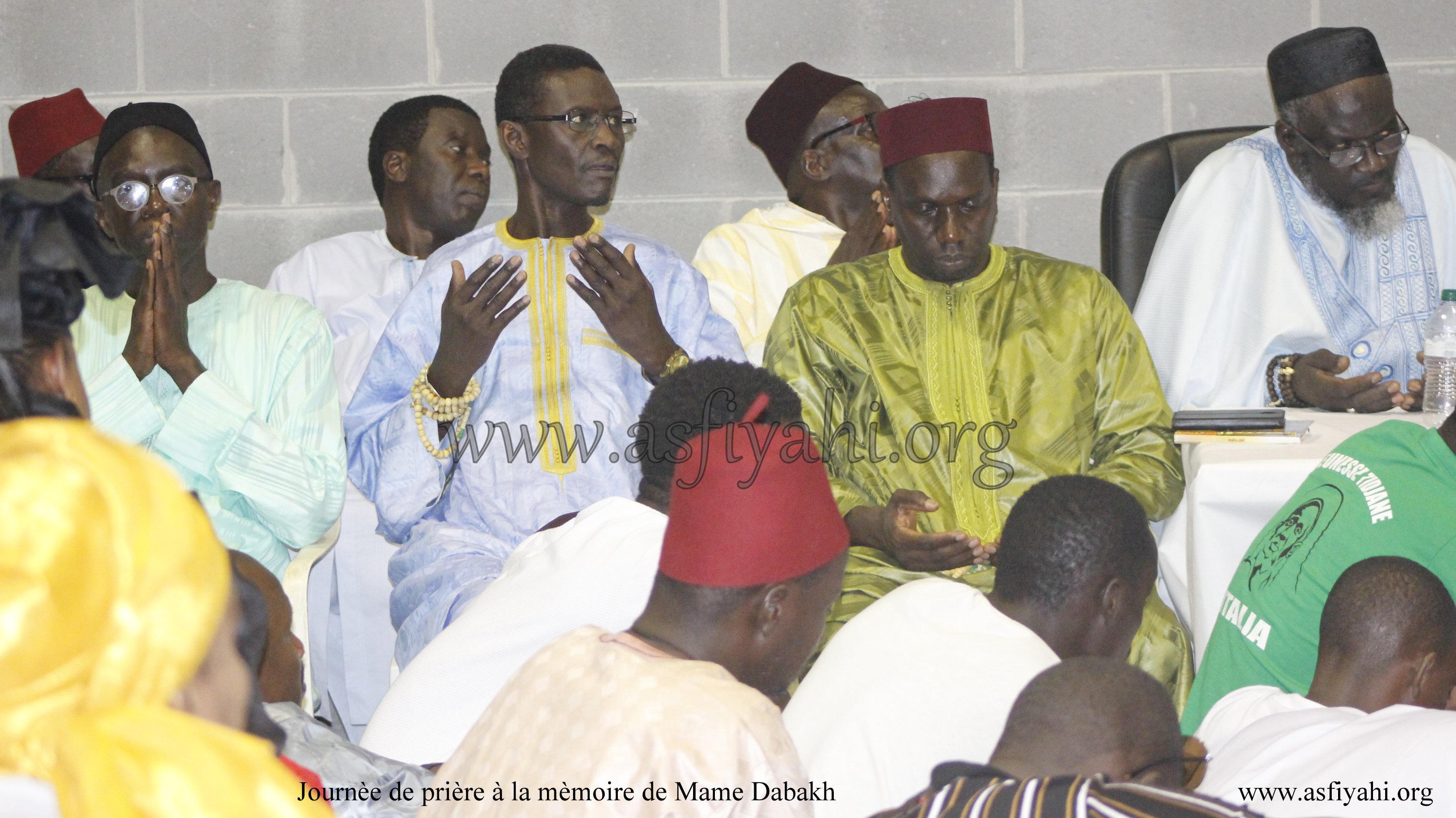 PHOTO - ITALIE - PALAZZOLO SULL'OGLIO : LES IMAGES DE LA JOURNEE DE PRIERE A LA MEMOIRE DE SERIGNE ABDOUL AZIZ SY DABAKH