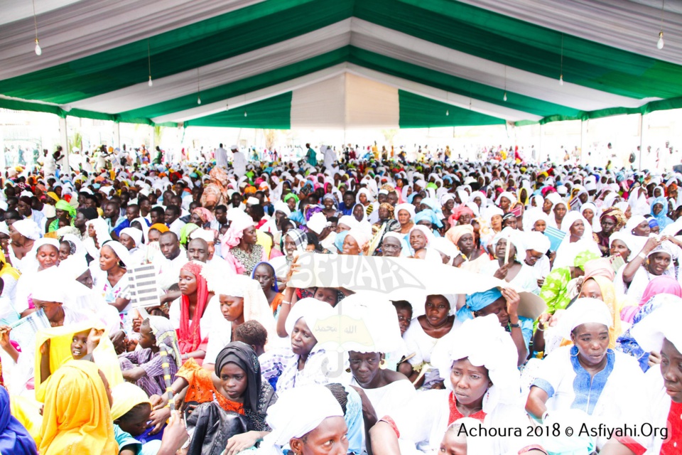 PHOTOS - TIVAOUANE - les Images de la Ziarra Achoura 2018, organisée par le Dahiratoul Mouqtafina, sous la presidence de Serigne Pape Malick Sy