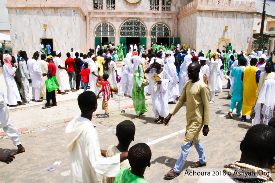 PHOTOS - TIVAOUANE - les Images de la Ziarra Achoura 2018, organisée par le Dahiratoul Mouqtafina, sous la presidence de Serigne Pape Malick Sy