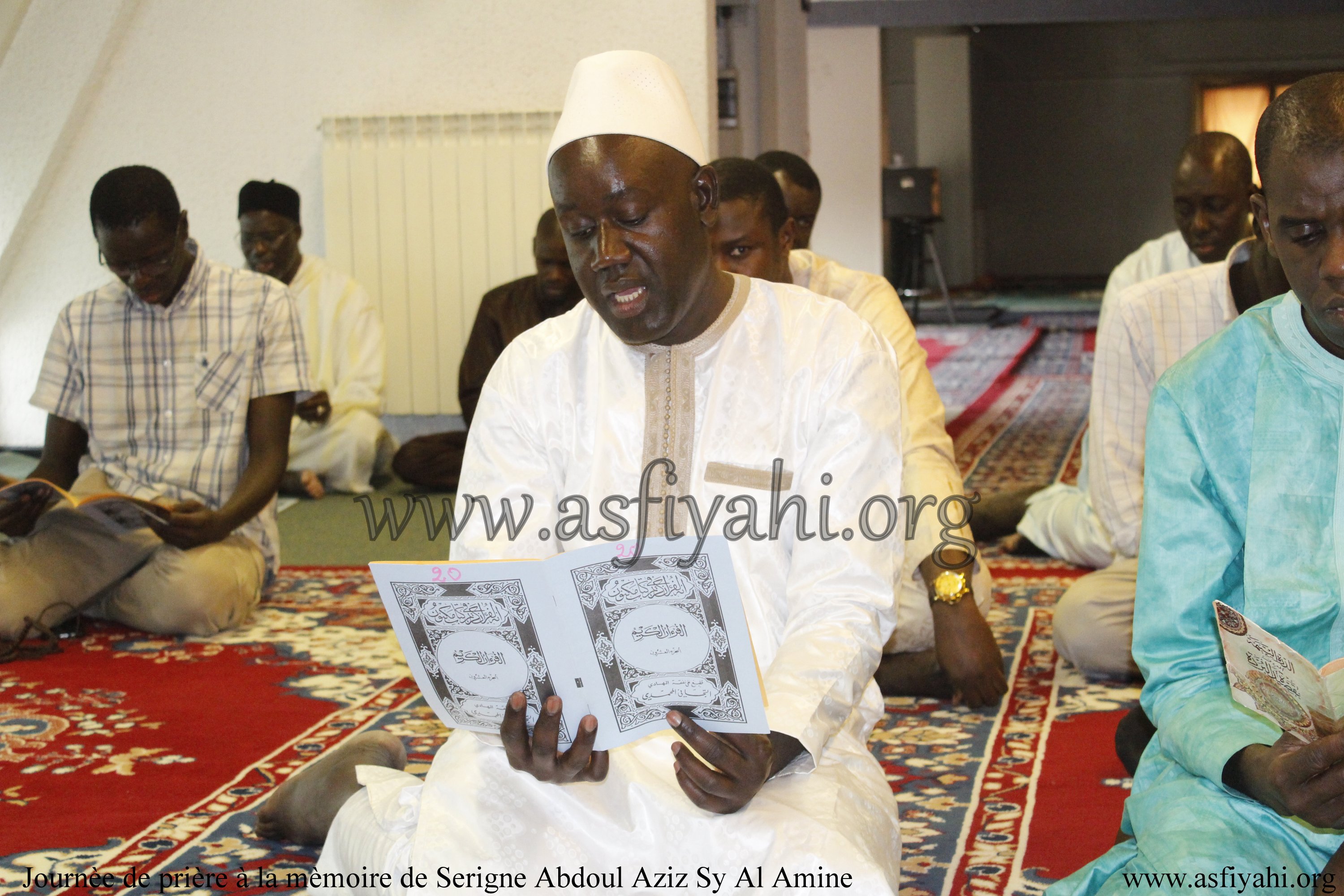 PHOTO - ITALIE - BERGAMO : JOURNEE DE PRIERE A LA MEMOIRE DE SERIGNE ABDOUL AZIZ SY AL AMINE