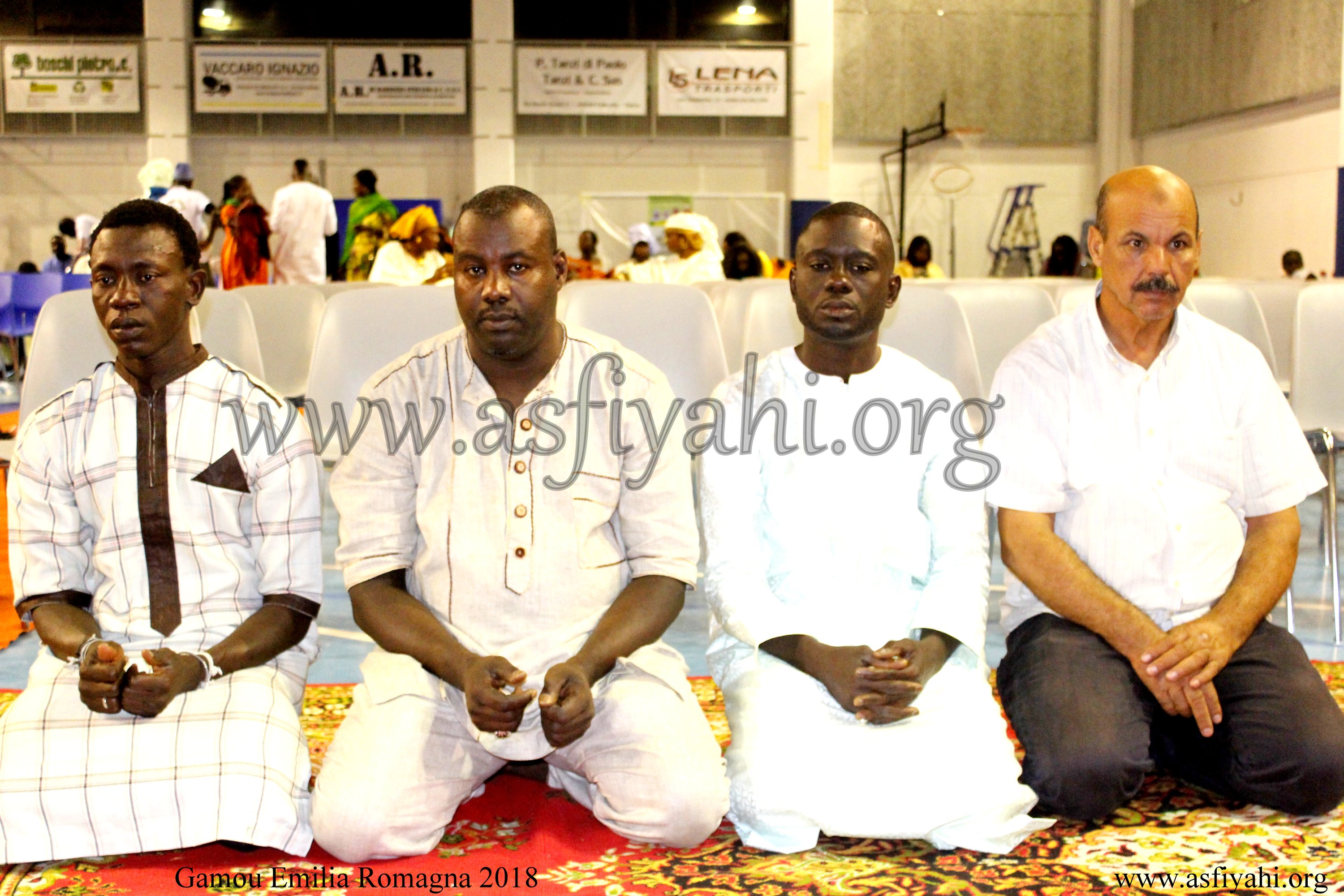 PHOTO - ITALIE - EMILIA ROMAGNA : GAMOU FÉDÉRATION DES DAHIRAS TIDIANES D'EMILIA ROMAGNA PRÉSIDÉ PAR SERIGNE HABIB SY MANSOUR 