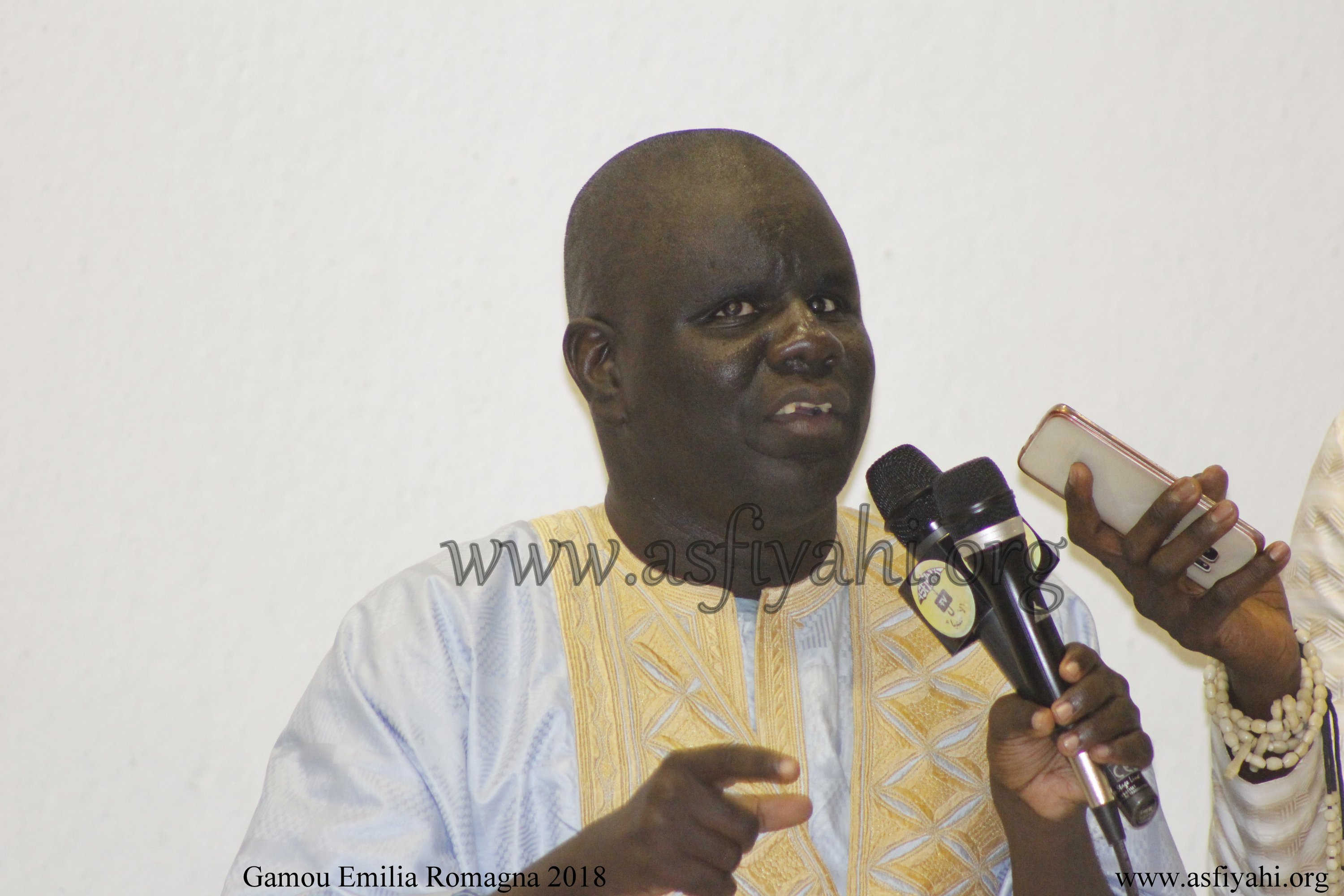 PHOTO - ITALIE - EMILIA ROMAGNA : GAMOU FÉDÉRATION DES DAHIRAS TIDIANES D'EMILIA ROMAGNA PRÉSIDÉ PAR SERIGNE HABIB SY MANSOUR 