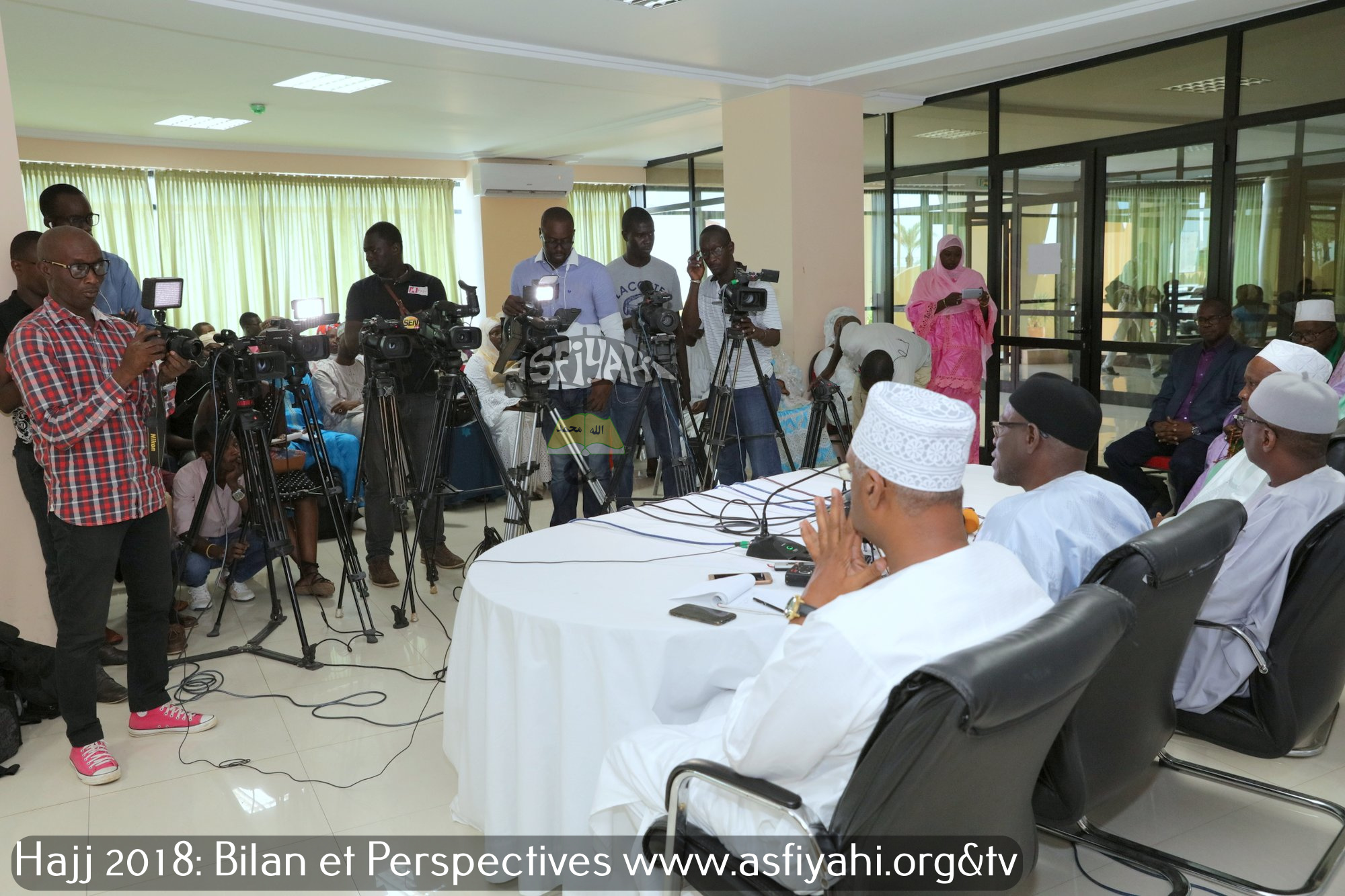 EN IMAGES - Point de Presse de la Délégation Générale au Pèlerinage aux Lieux saints de l'Islam du Sénégal: Hajj 2018 Bilan et Perspectives
