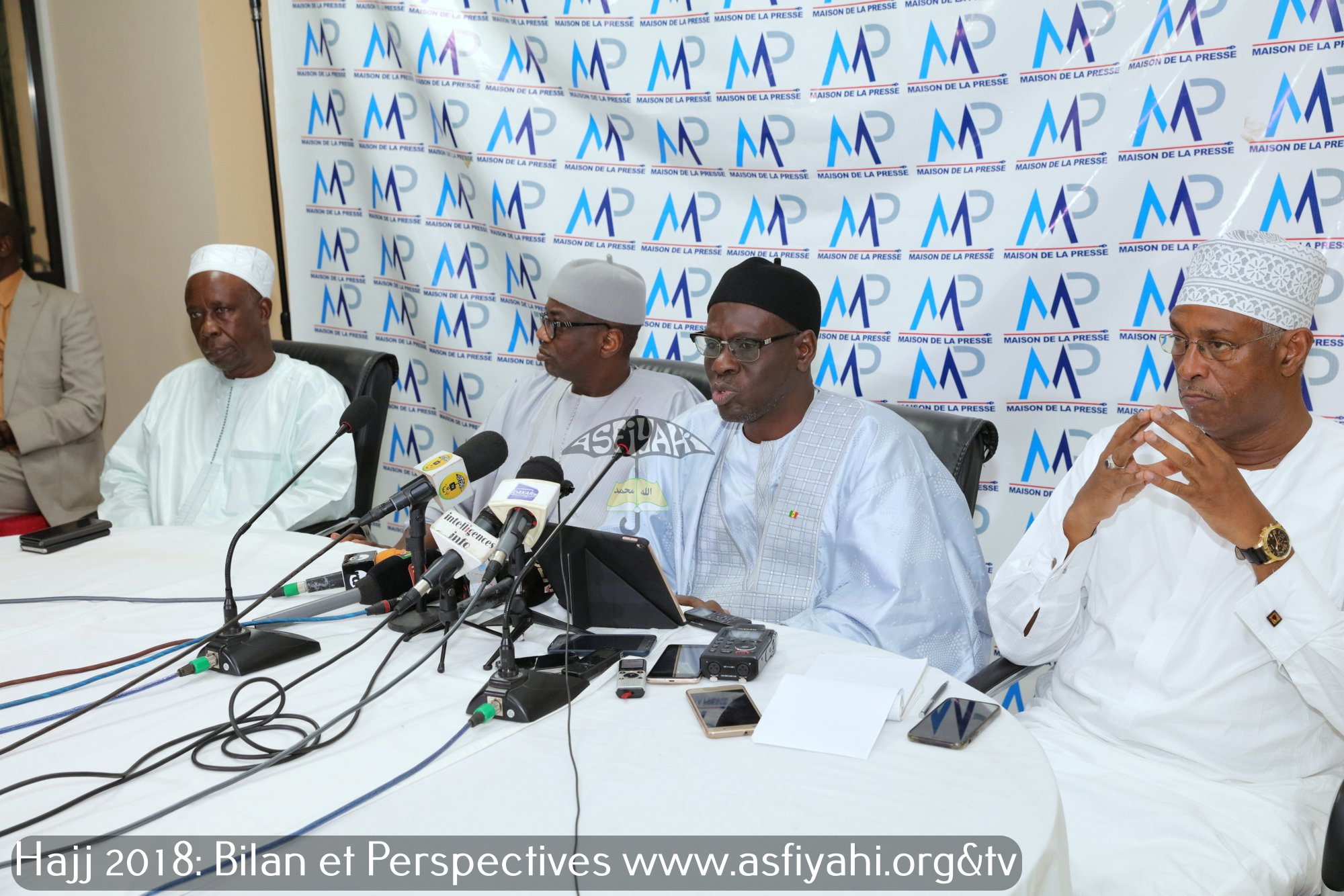 EN IMAGES - Point de Presse de la Délégation Générale au Pèlerinage aux Lieux saints de l'Islam du Sénégal: Hajj 2018 Bilan et Perspectives
