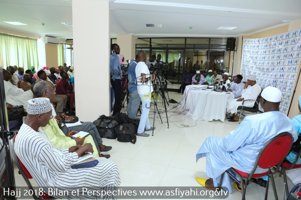 EN IMAGES - Point de Presse de la Délégation Générale au Pèlerinage aux Lieux saints de l'Islam du Sénégal: Hajj 2018 Bilan et Perspectives