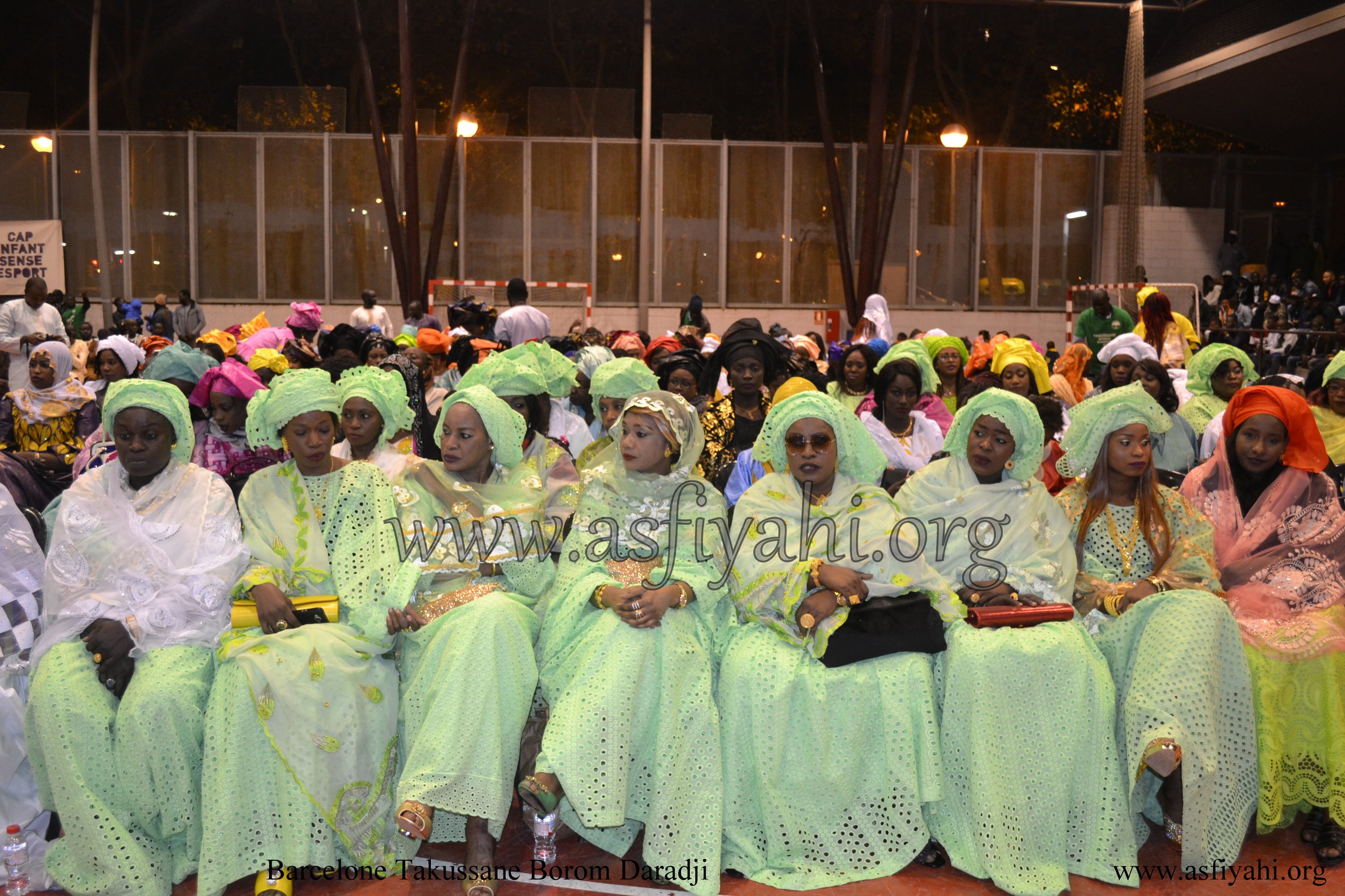 PHOTO - ESPAGNE - BARCELONE : Les Images du Takoussan Borom Daara Ji organisé par le Dahiratoul Moutahabina Filahi de Barcelone