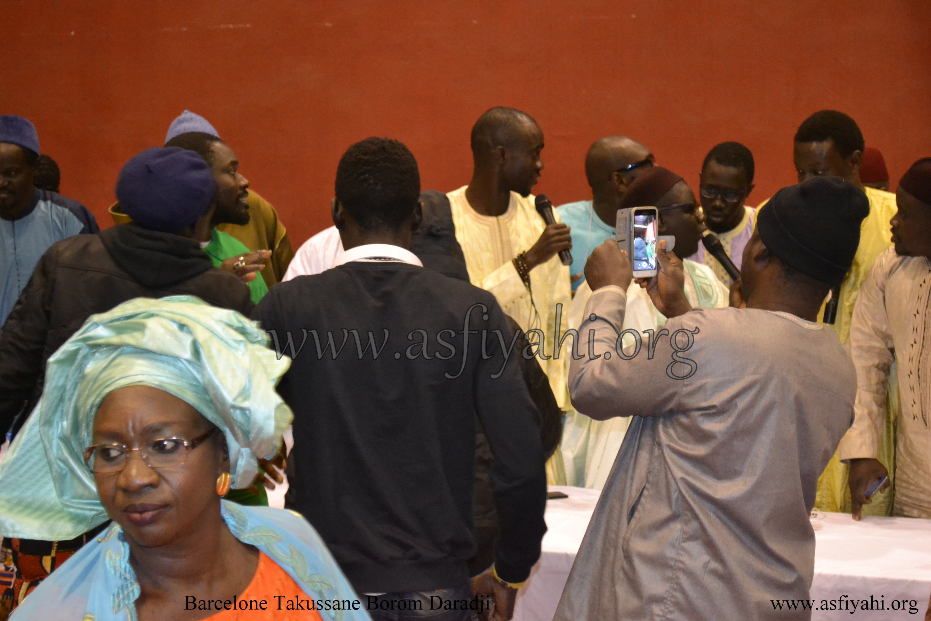 PHOTO - ESPAGNE - BARCELONE : Les Images du Takoussan Borom Daara Ji organisé par le Dahiratoul Moutahabina Filahi de Barcelone