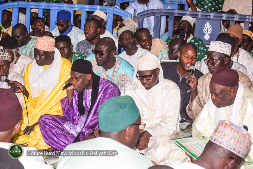 PHOTOS - GAMOU 2018- Les Images de la Clôture du Burd à la Mosquée Serigne Babacar SY (rta)