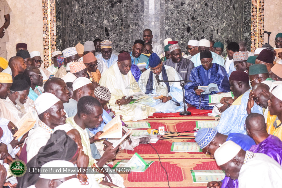 PHOTOS - GAMOU 2018- Les Images de la Clôture du Burd à la Mosquée Serigne Babacar SY (rta)