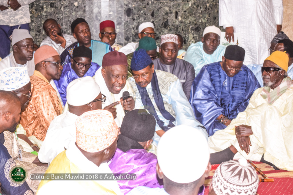 PHOTOS - GAMOU 2018- Les Images de la Clôture du Burd à la Mosquée Serigne Babacar SY (rta)