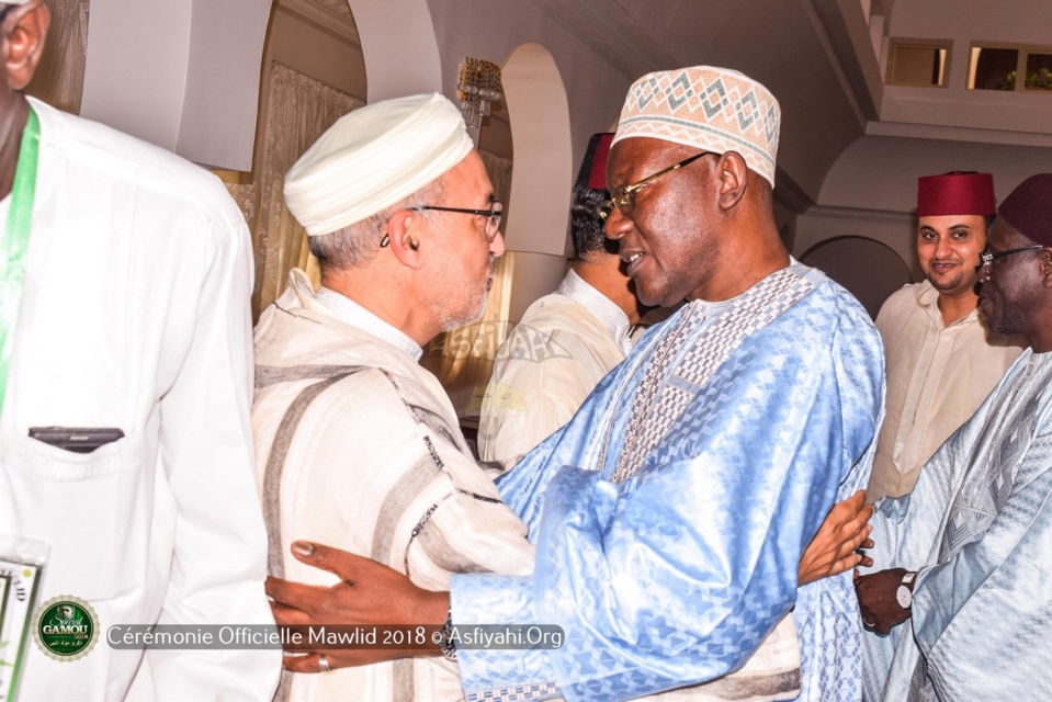 PHOTOS - GAMOU 2018 - Les temps-forts de l'accueil  des délégations officielles  par la Famille de Seydil Hadj Malick SY (rta)