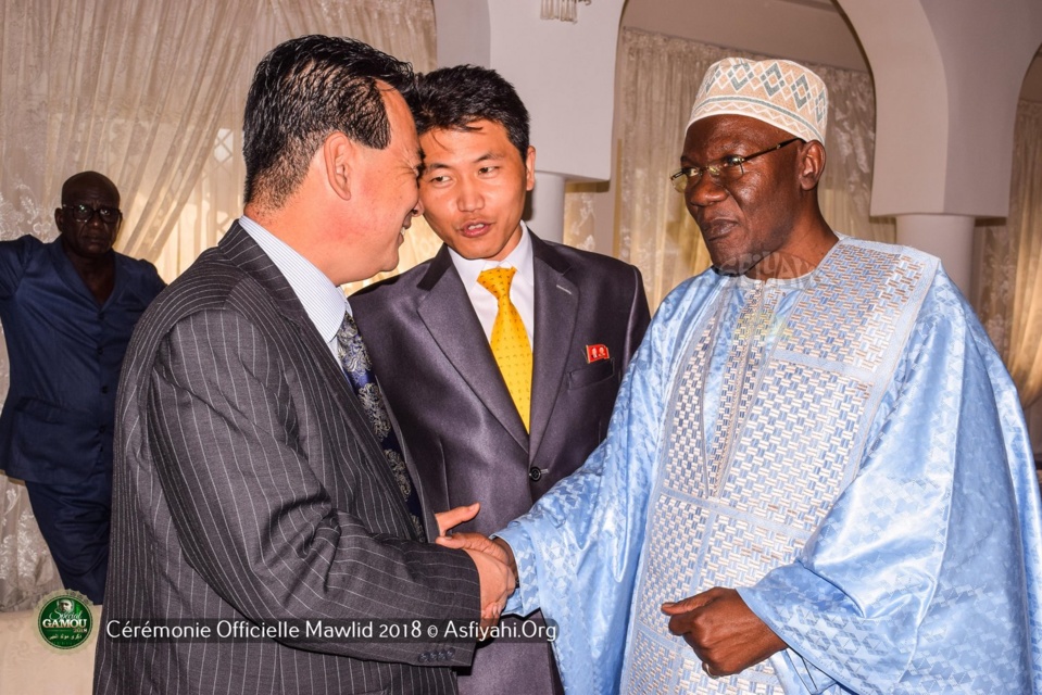PHOTOS - GAMOU 2018 - Les temps-forts de l'accueil  des délégations officielles  par la Famille de Seydil Hadj Malick SY (rta)