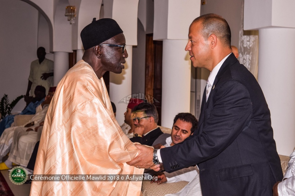 PHOTOS - GAMOU 2018 - Les temps-forts de l'accueil  des délégations officielles  par la Famille de Seydil Hadj Malick SY (rta)