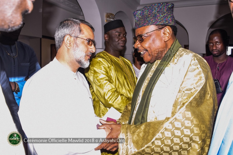 PHOTOS - GAMOU 2018 - Les temps-forts de l'accueil  des délégations officielles  par la Famille de Seydil Hadj Malick SY (rta)