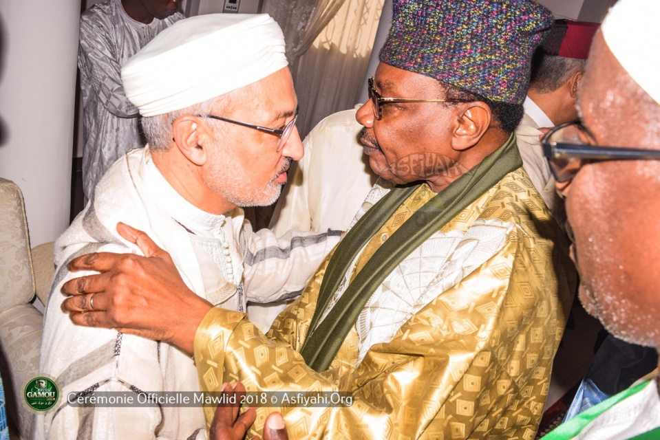PHOTOS - GAMOU 2018 - Les temps-forts de l'accueil  des délégations officielles  par la Famille de Seydil Hadj Malick SY (rta)