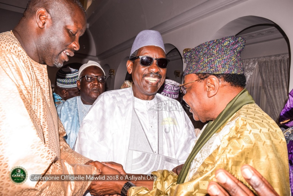 PHOTOS - GAMOU 2018 - Les temps-forts de l'accueil  des délégations officielles  par la Famille de Seydil Hadj Malick SY (rta)