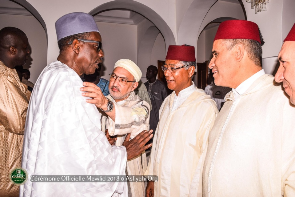 PHOTOS - GAMOU 2018 - Les temps-forts de l'accueil  des délégations officielles  par la Famille de Seydil Hadj Malick SY (rta)