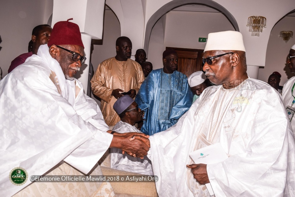 PHOTOS - GAMOU 2018 - Les temps-forts de l'accueil  des délégations officielles  par la Famille de Seydil Hadj Malick SY (rta)