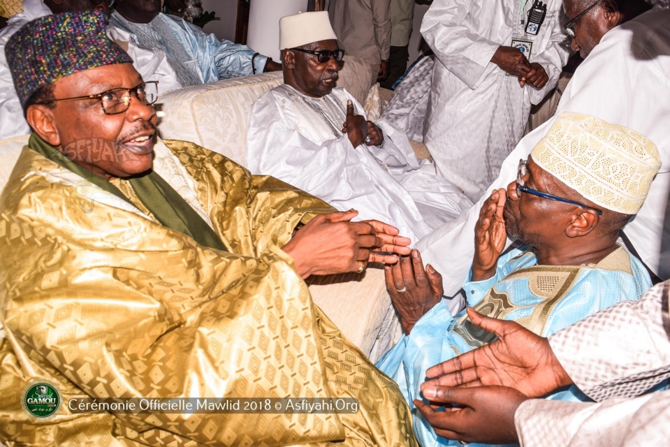 PHOTOS - GAMOU 2018 - Les temps-forts de l'accueil  des délégations officielles  par la Famille de Seydil Hadj Malick SY (rta)