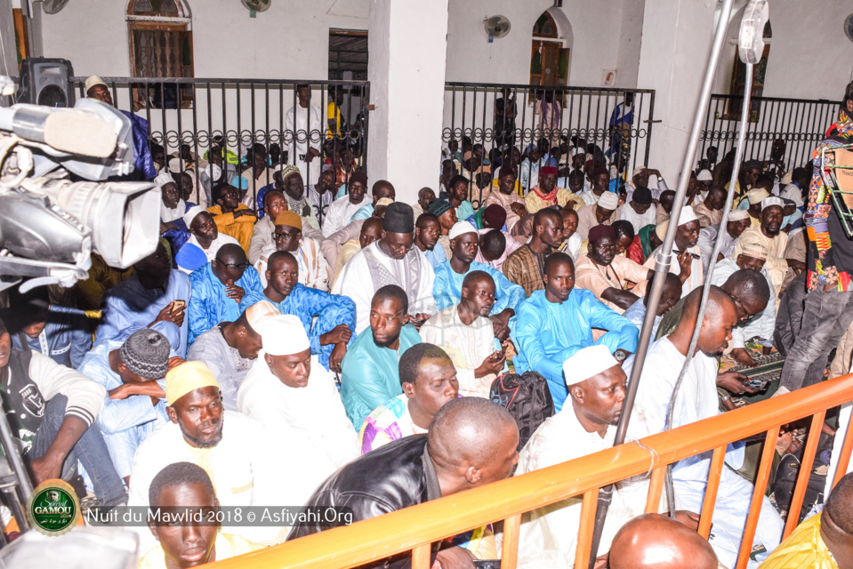 PHOTOS - GAMOU 2018 - Les Images de la nuit du Gamou à la Grande Mosquée El Hadj Malick Sy (rta)