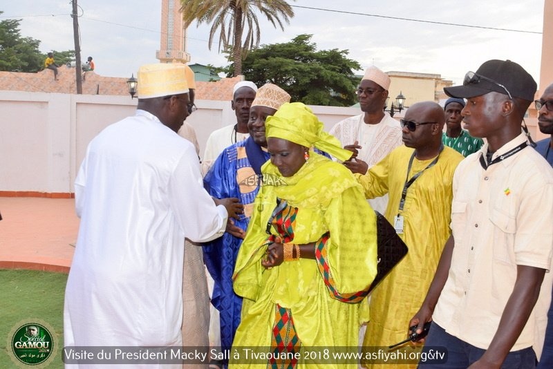 PHOTOS - Gamou 2018 - La Visite du President Macky Sall à Tivaouane