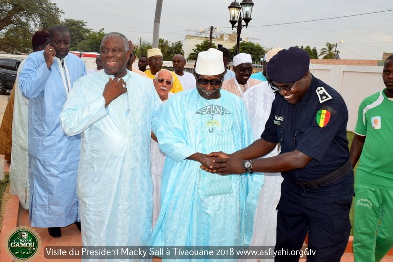 PHOTOS - Gamou 2018 - La Visite du President Macky Sall à Tivaouane