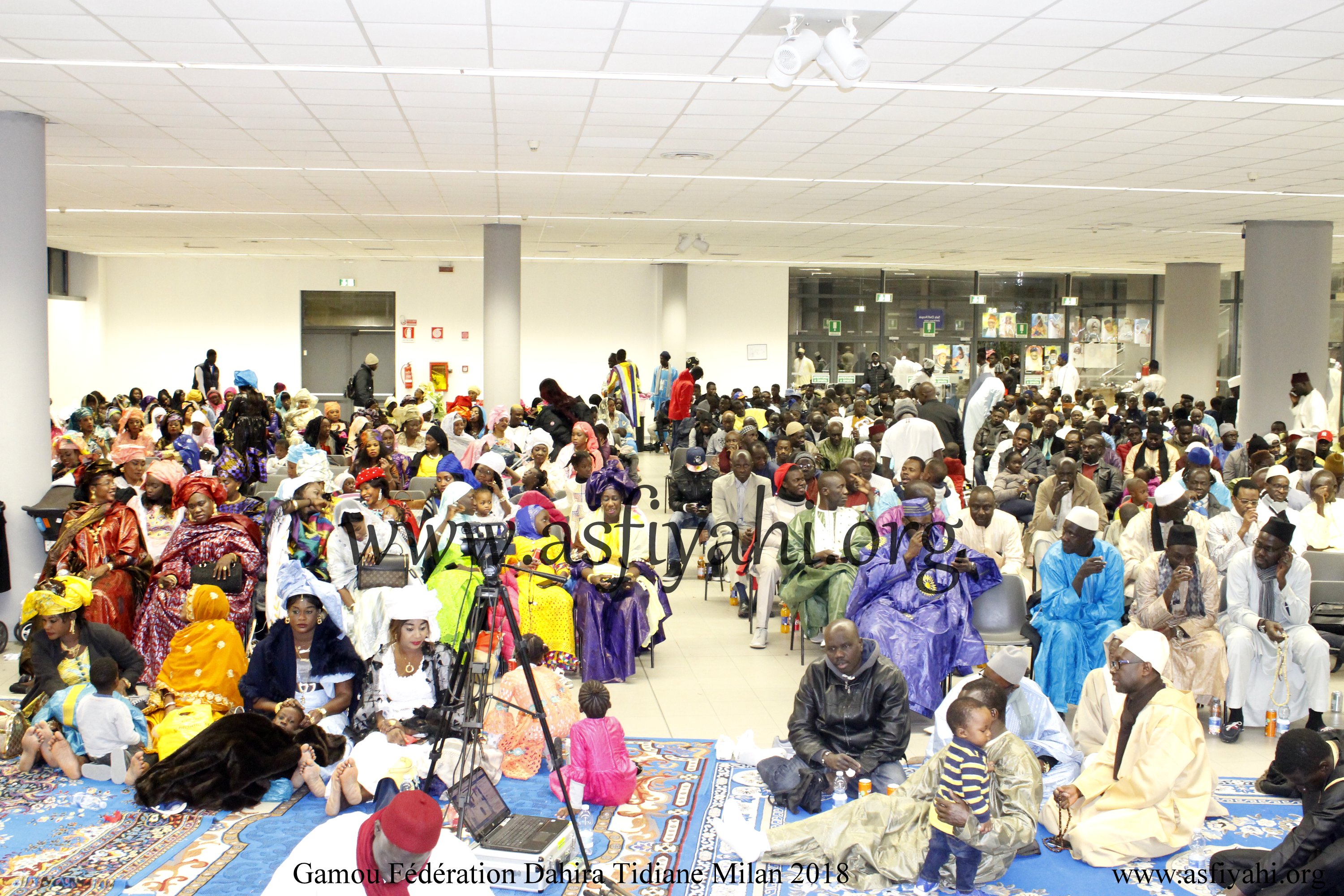 PHOTO - ITALIE - Les Images du Gamou de la Fédération des Dahiras Tidianes de Milan animé par Serigne Ahmed Sarr