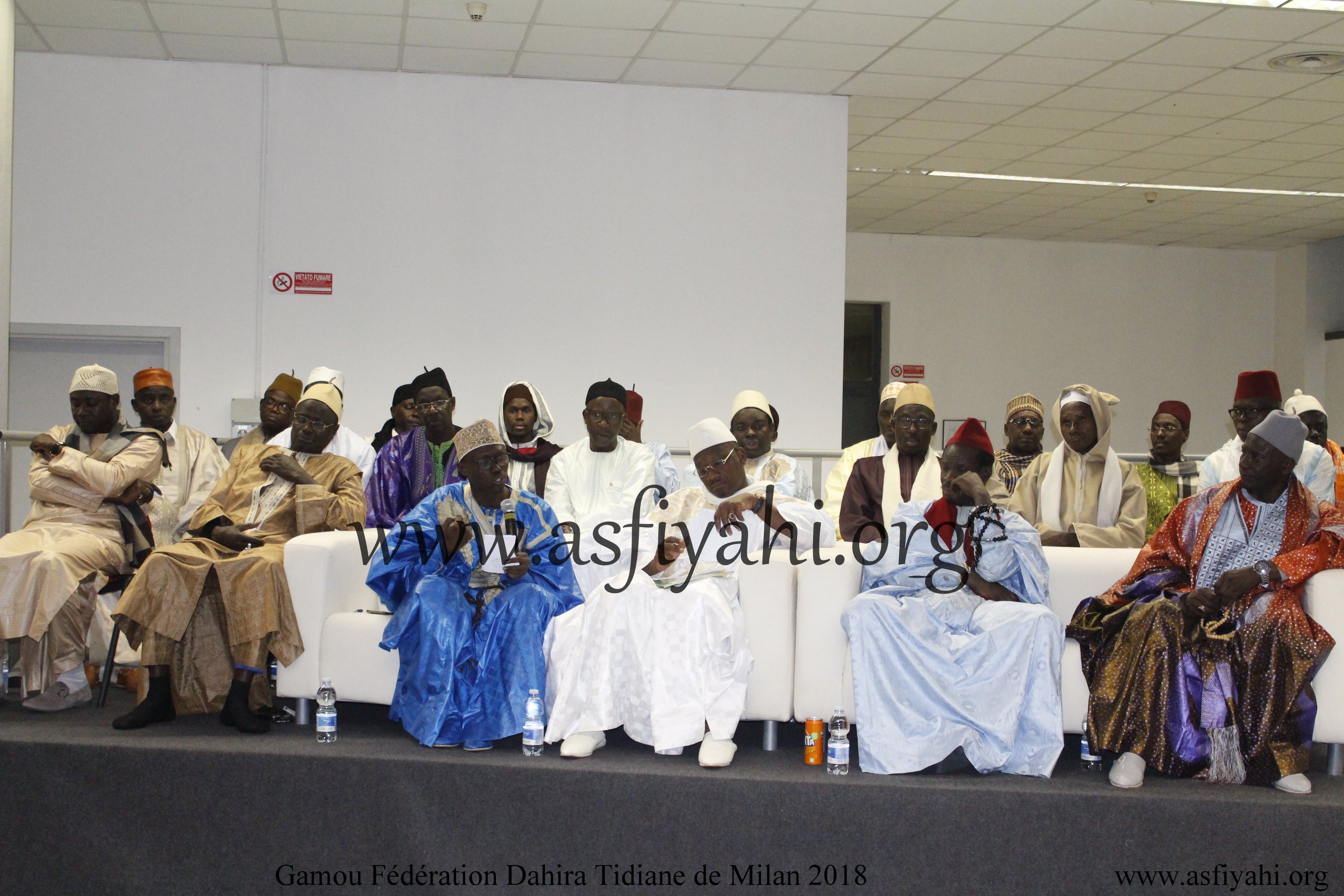 PHOTO - ITALIE - Les Images du Gamou de la Fédération des Dahiras Tidianes de Milan animé par Serigne Ahmed Sarr