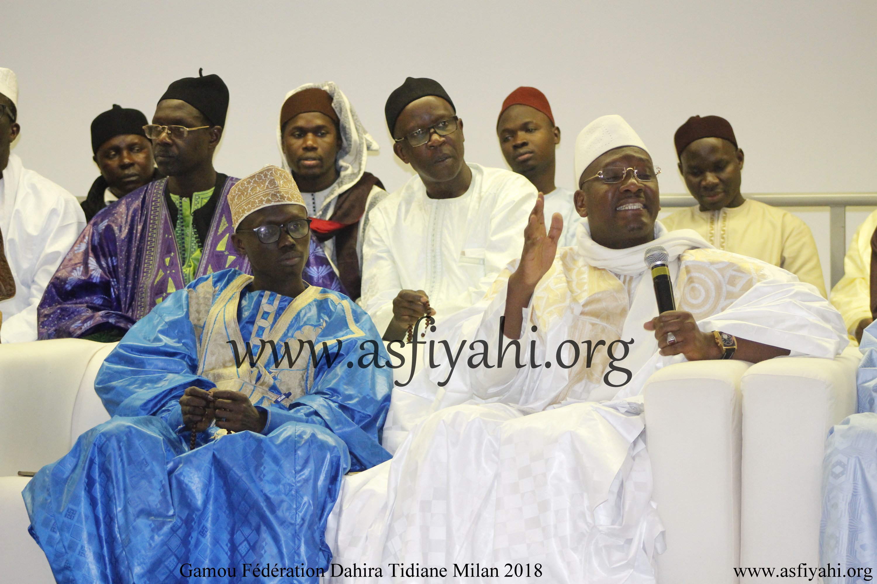 PHOTO - ITALIE - Les Images du Gamou de la Fédération des Dahiras Tidianes de Milan animé par Serigne Ahmed Sarr