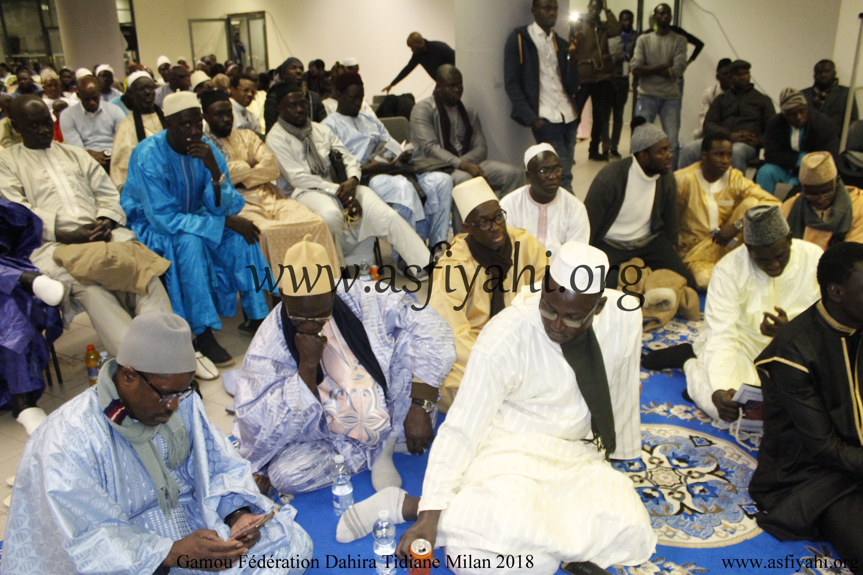 PHOTO - ITALIE - Les Images du Gamou de la Fédération des Dahiras Tidianes de Milan animé par Serigne Ahmed Sarr