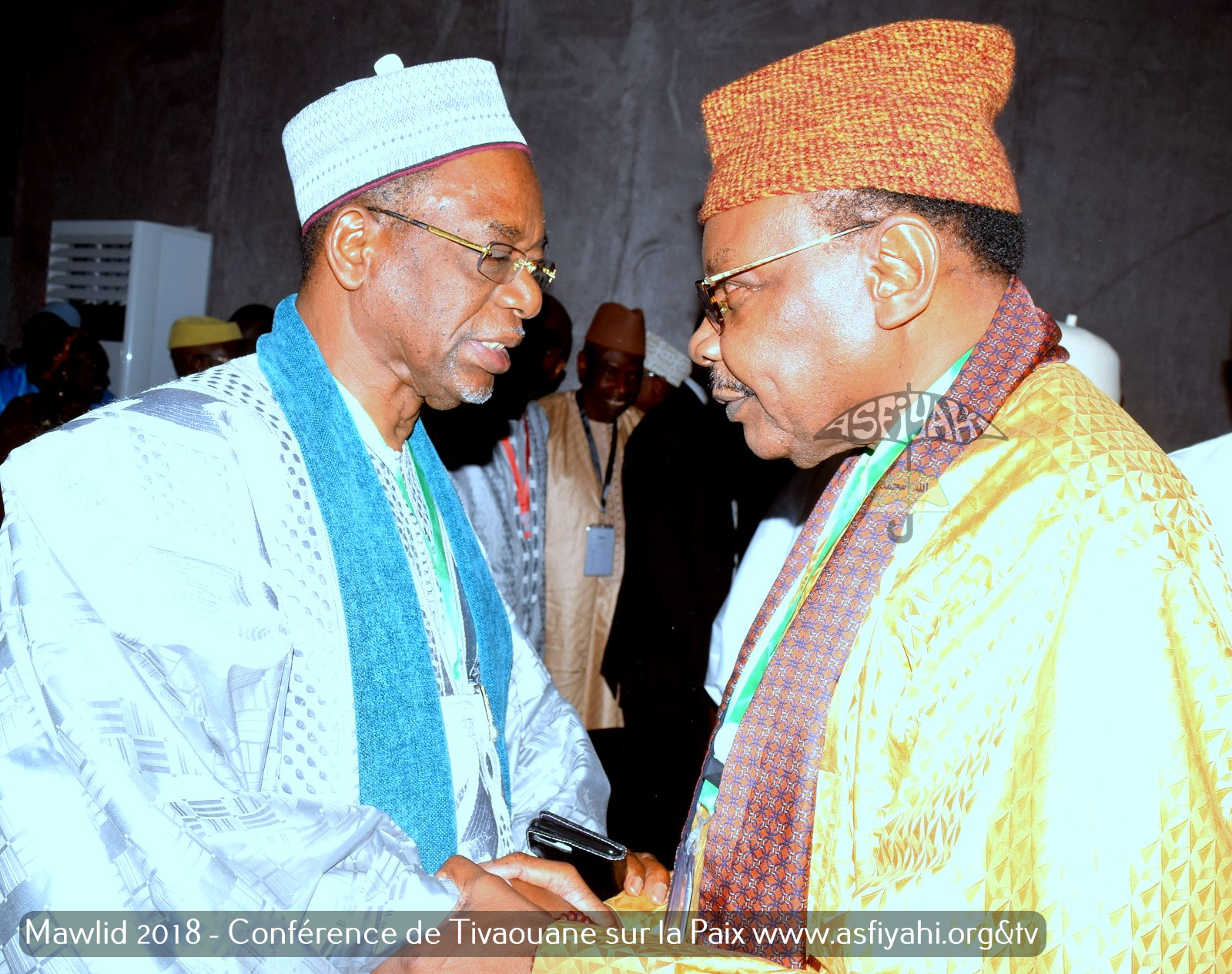 PHOTOS - Les Images de la conférence internationale co-organisée par la Cellule Zawiya Tijaniyya et International Interfaith Peace corps (IIPC), sur le thème «  Religions, Paix et prospérité en Afrique »