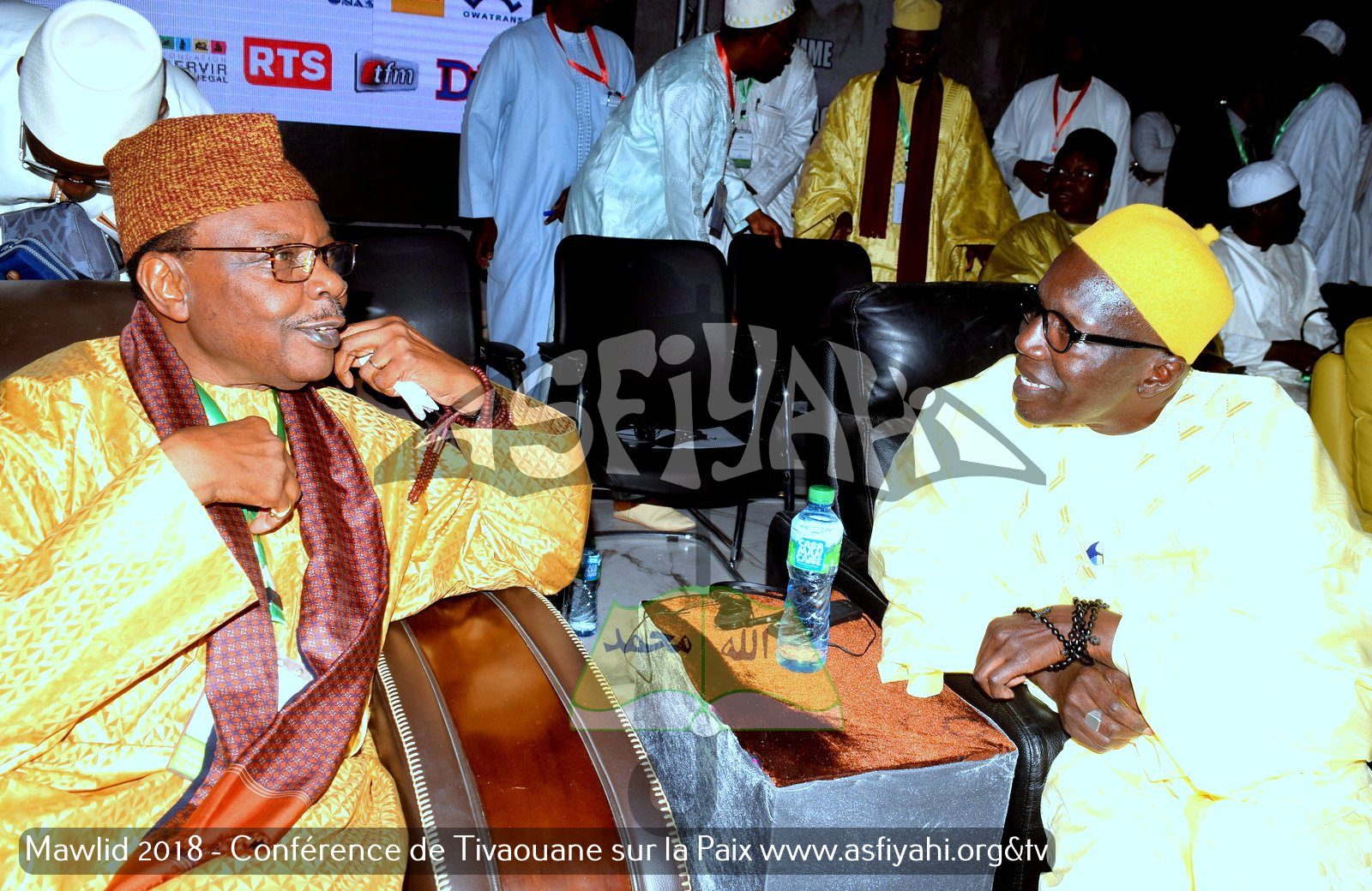 PHOTOS - Les Images de la conférence internationale co-organisée par la Cellule Zawiya Tijaniyya et International Interfaith Peace corps (IIPC), sur le thème «  Religions, Paix et prospérité en Afrique »