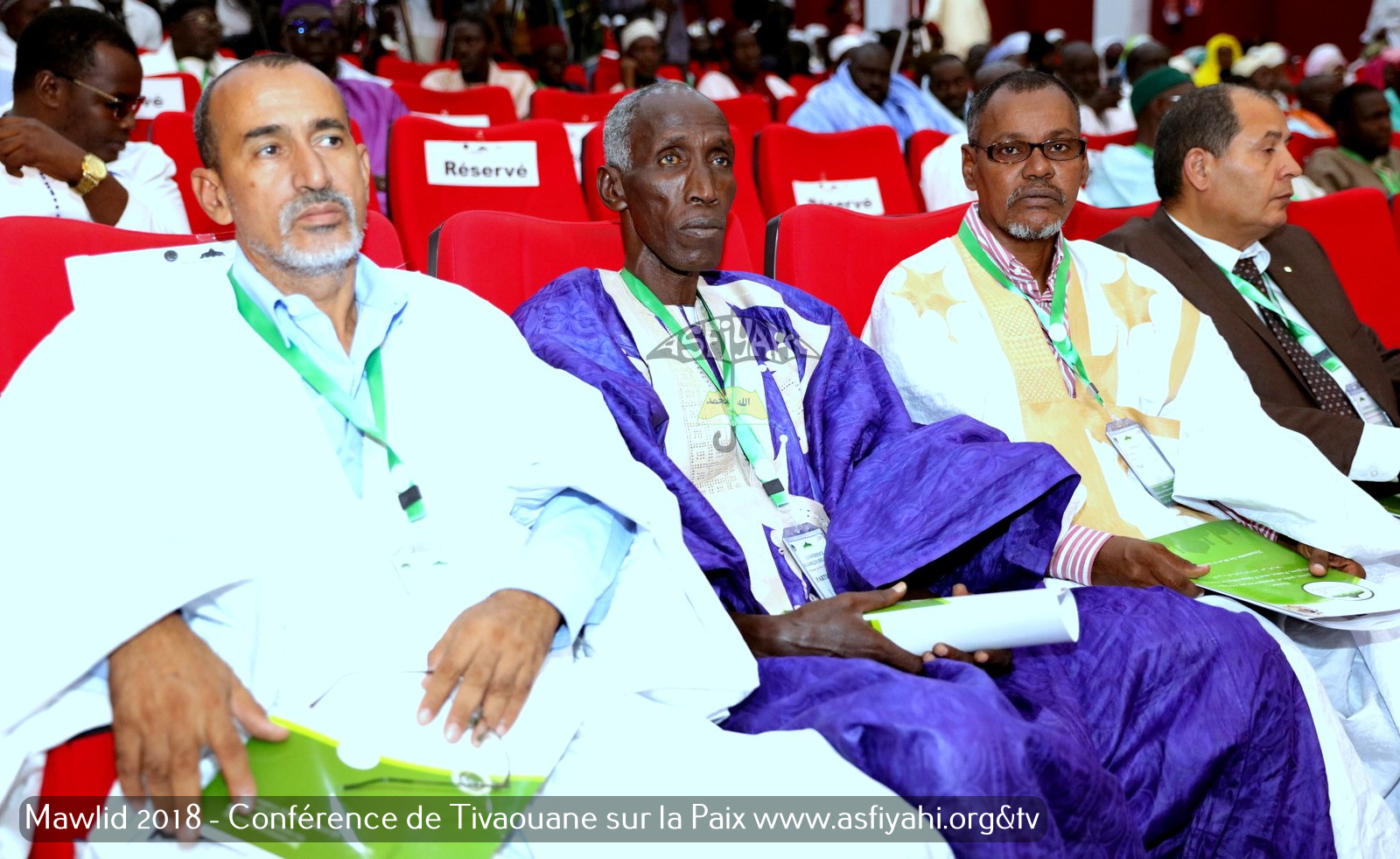 PHOTOS - Les Images de la conférence internationale co-organisée par la Cellule Zawiya Tijaniyya et International Interfaith Peace corps (IIPC), sur le thème «  Religions, Paix et prospérité en Afrique »
