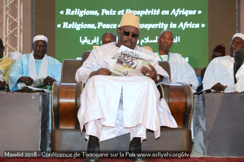 PHOTOS - Les Images de la conférence internationale co-organisée par la Cellule Zawiya Tijaniyya et International Interfaith Peace corps (IIPC), sur le thème «  Religions, Paix et prospérité en Afrique »