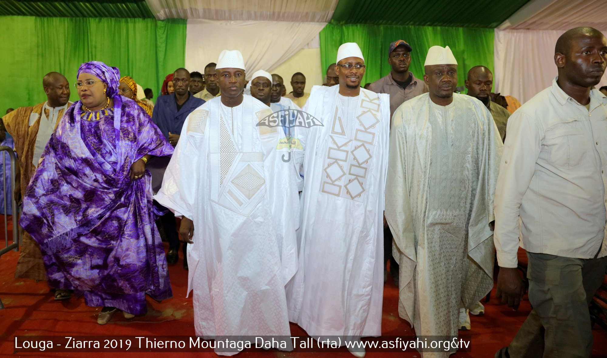 PHOTOS - LOUGA- Les Images de la Ziarra 2019 dédiée à Thierno Mountaga Daha Tall (rta)